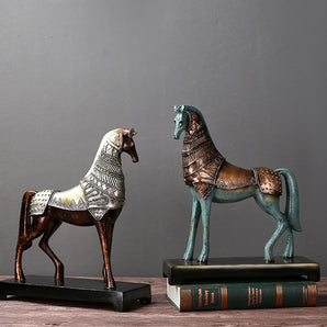 Armored Steed Resin Ornament